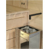 Дизайнерская труба HARVIA AUTODOSE черная SASL2M